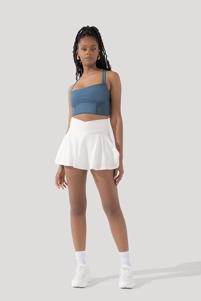 Crisscross Hourglass® Twirl Skort - Weiß