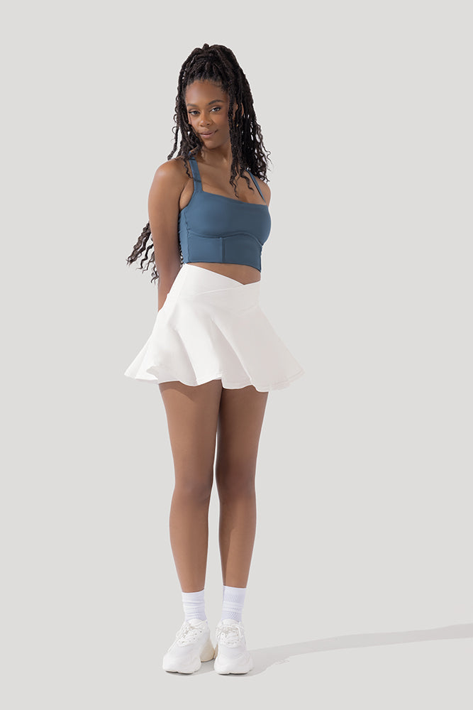 Crisscross Hourglass® Twirl Skort - Weiß