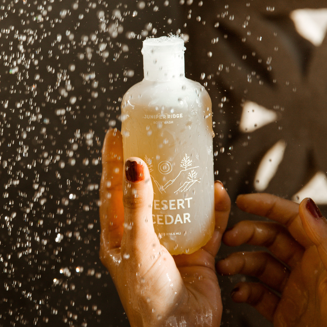 Gel de baño de cedro del desierto