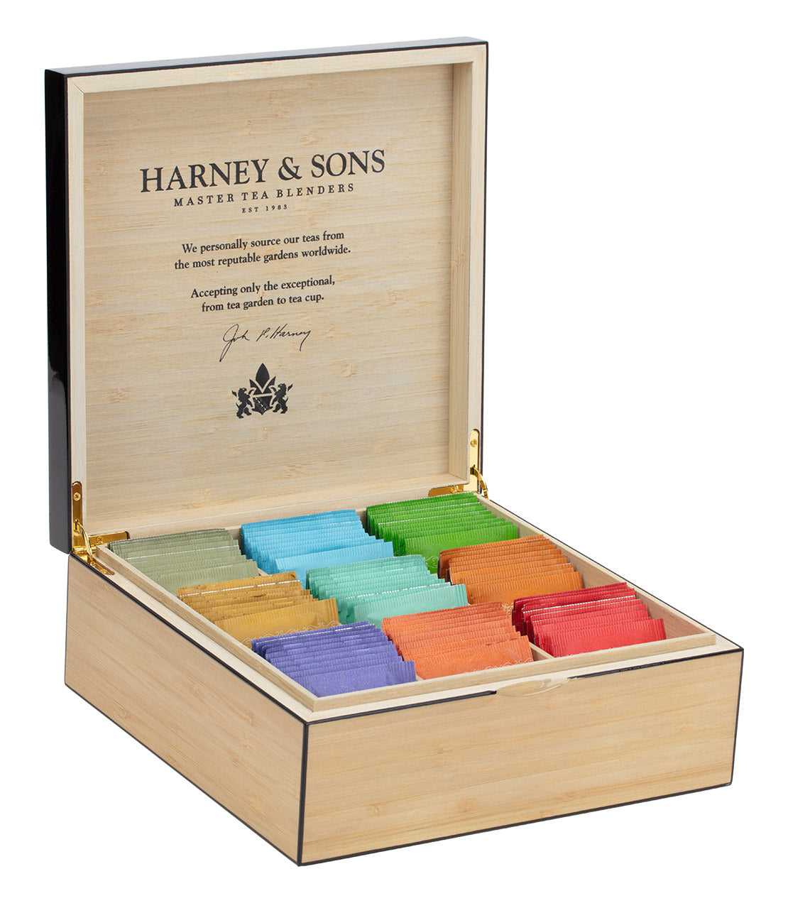 Heirloom Tea Chest Featuring Nine Teas - Teabags