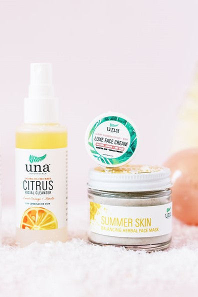 Citrus Combination Skin Face Cleanser | Una Biologicals Skin Care