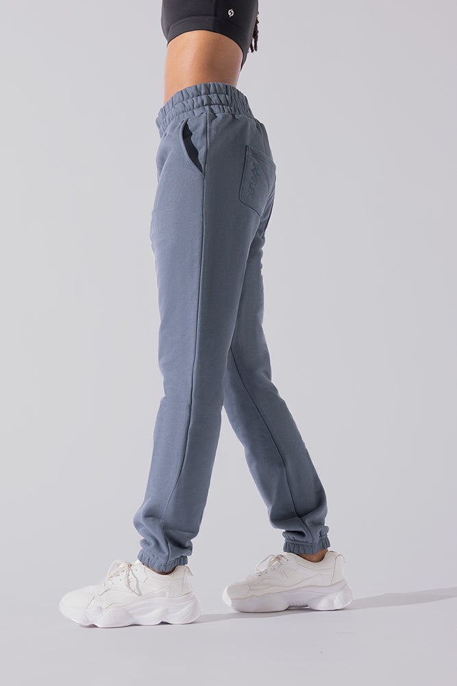 Cloud Rollover Jogginghose - Denim Blau 