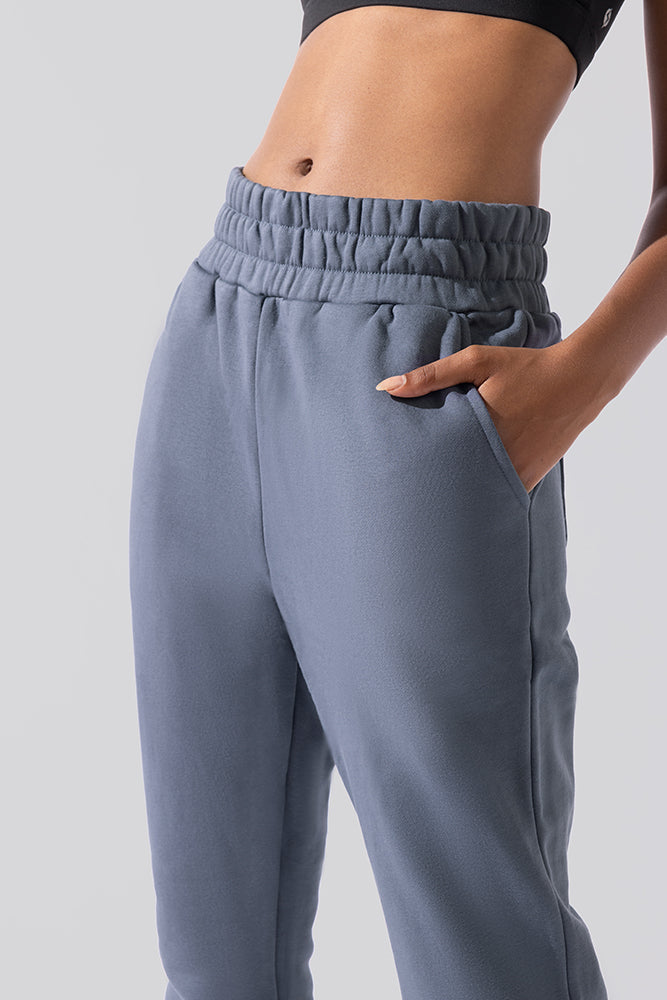 Cloud Rollover Jogginghose - Denim Blau 