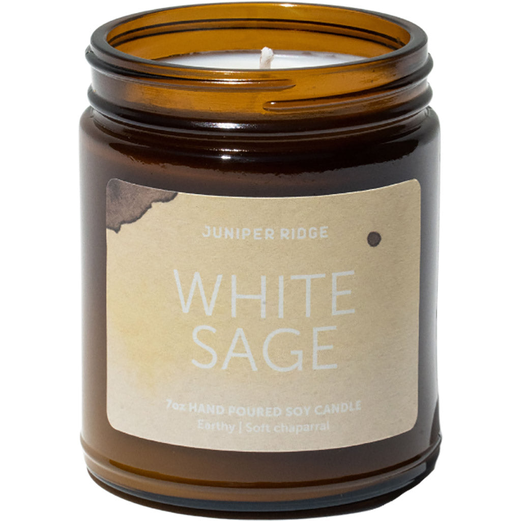 White Sage Essential Oil Candle