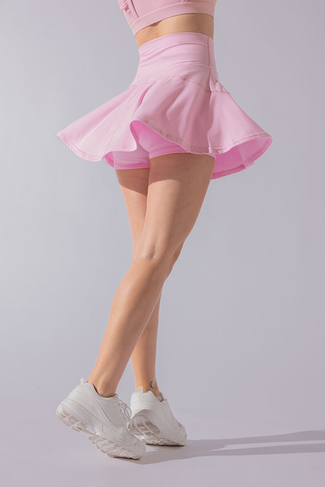 Crisscross Hourglass® Twirl Skort - Kaugummi