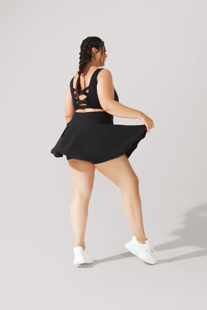 Twirl Skort - Schwarz