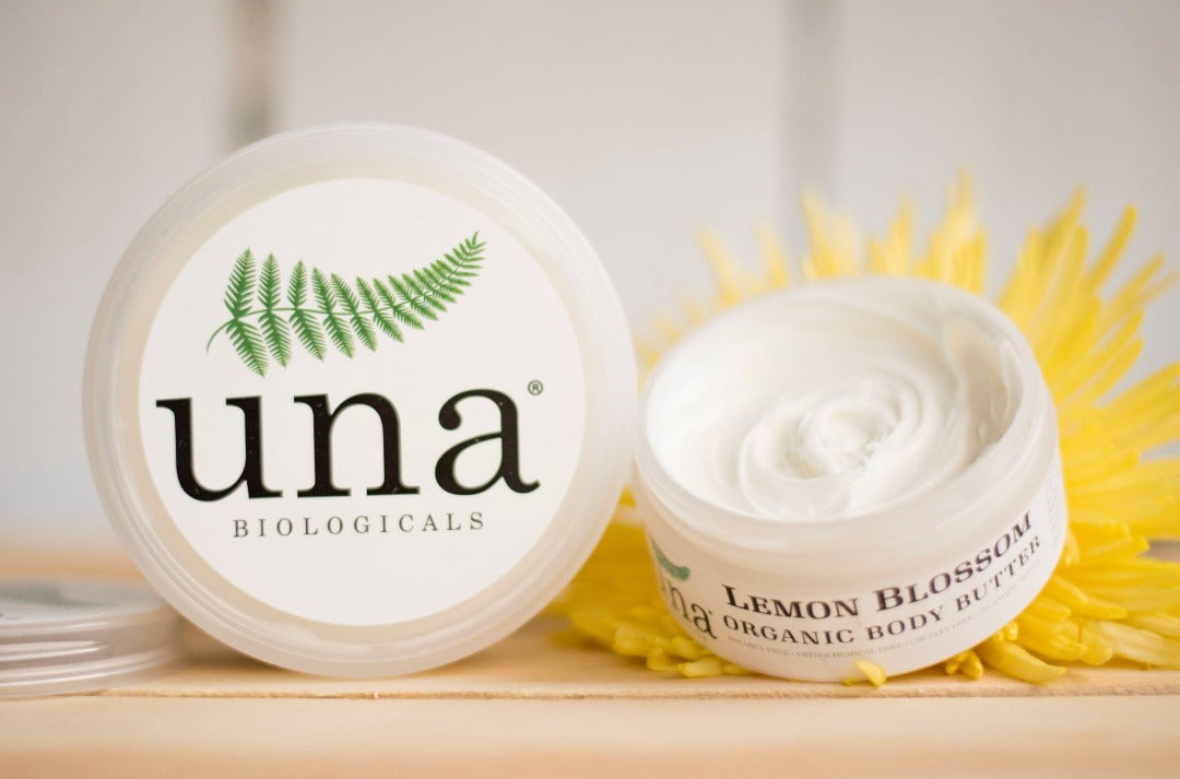 Lemon Blossom Body Butter | Natural Body Lotion | Una Biologicals