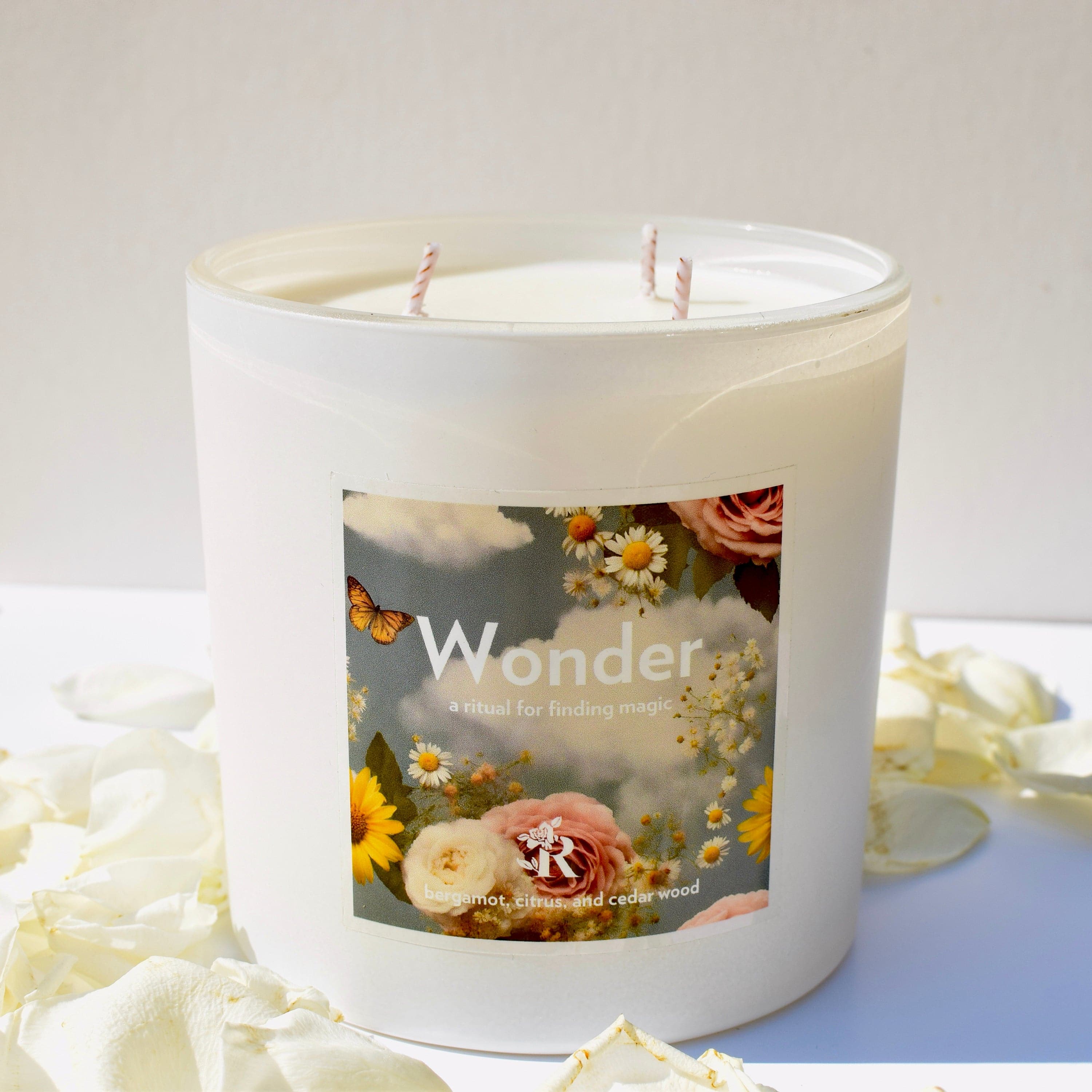 Wonder Ritualkerze mit drei Dochten (Limited Edition): ABSCHLUSSVERKAUF!