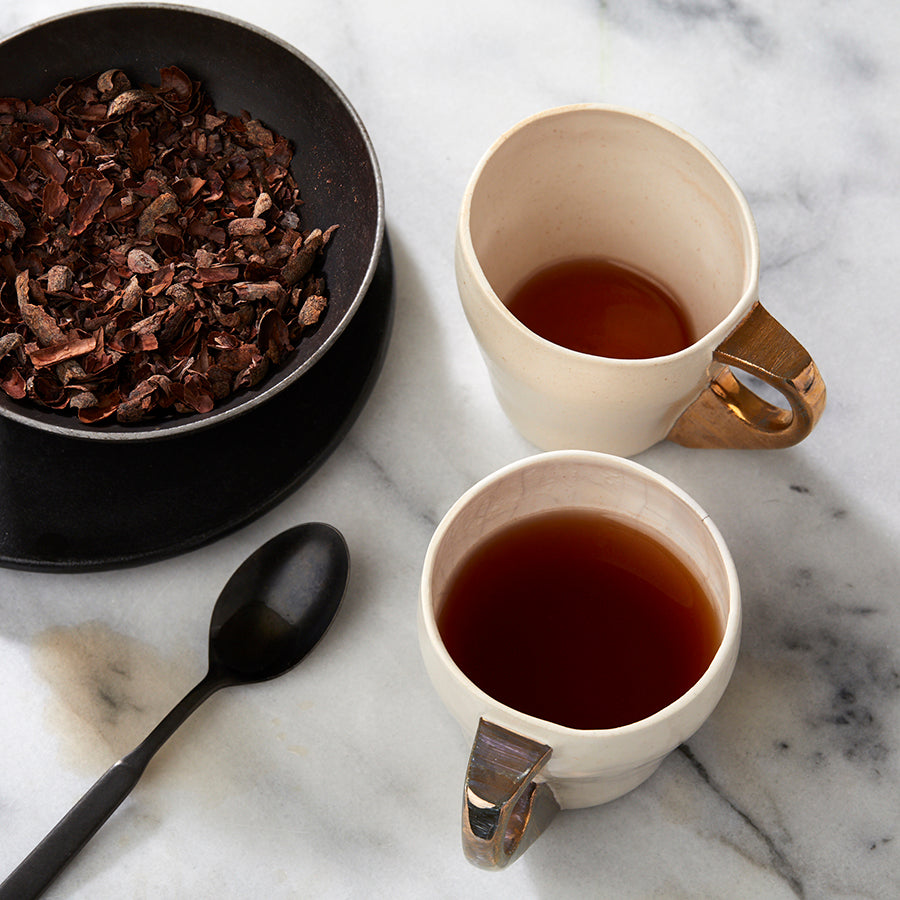 Té de cacao a base de hierbas divinas