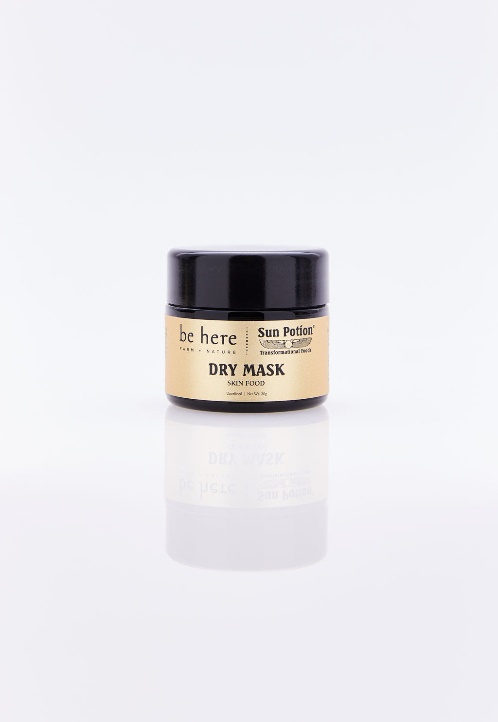 Mascarilla seca "Skin Food" de Be Here Farm + Nature