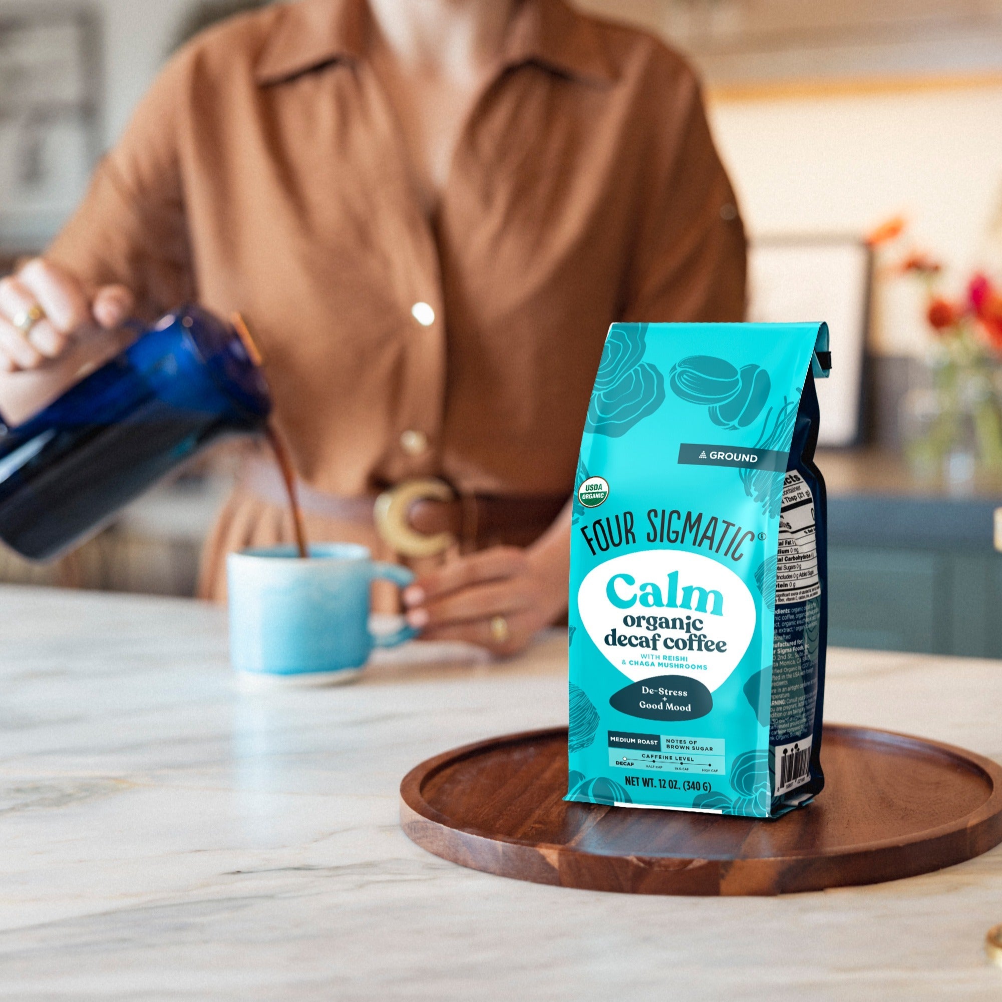 Calm Decaf Ground Coffee