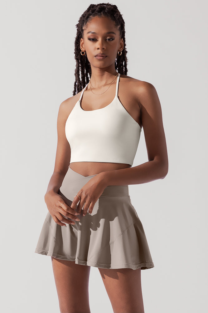 Flexy Crop Top - Cream