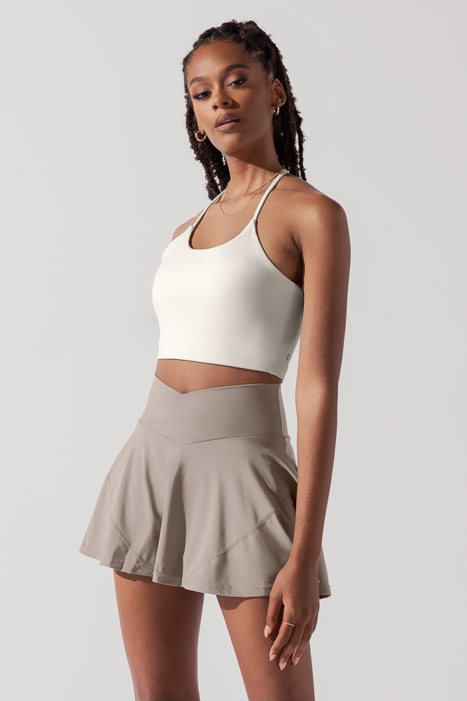 Flexy Crop Top - Cream