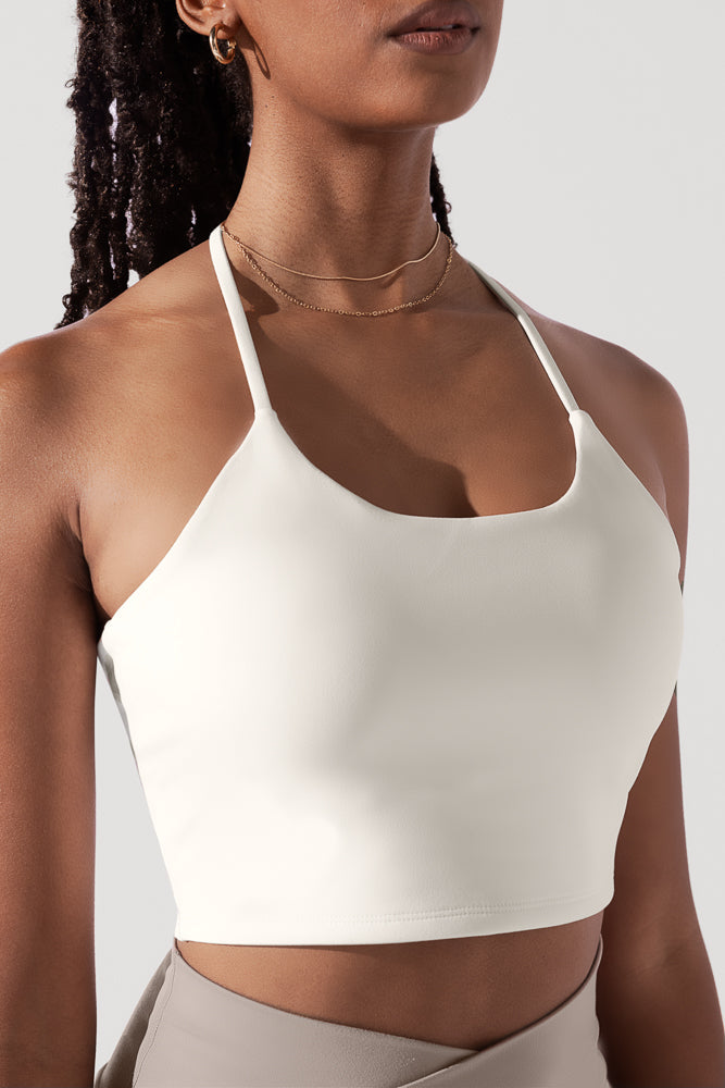 Flexy Crop Top - Creme