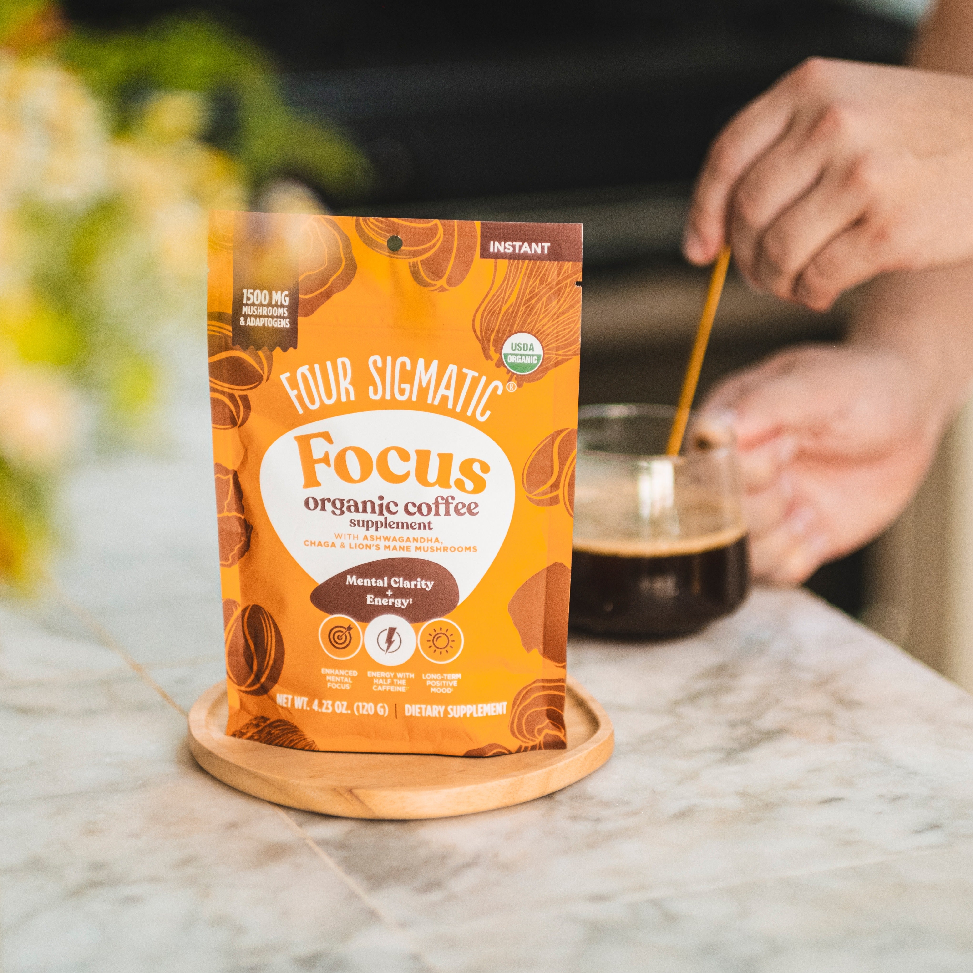 Focus Instant Coffee, 30 Servings