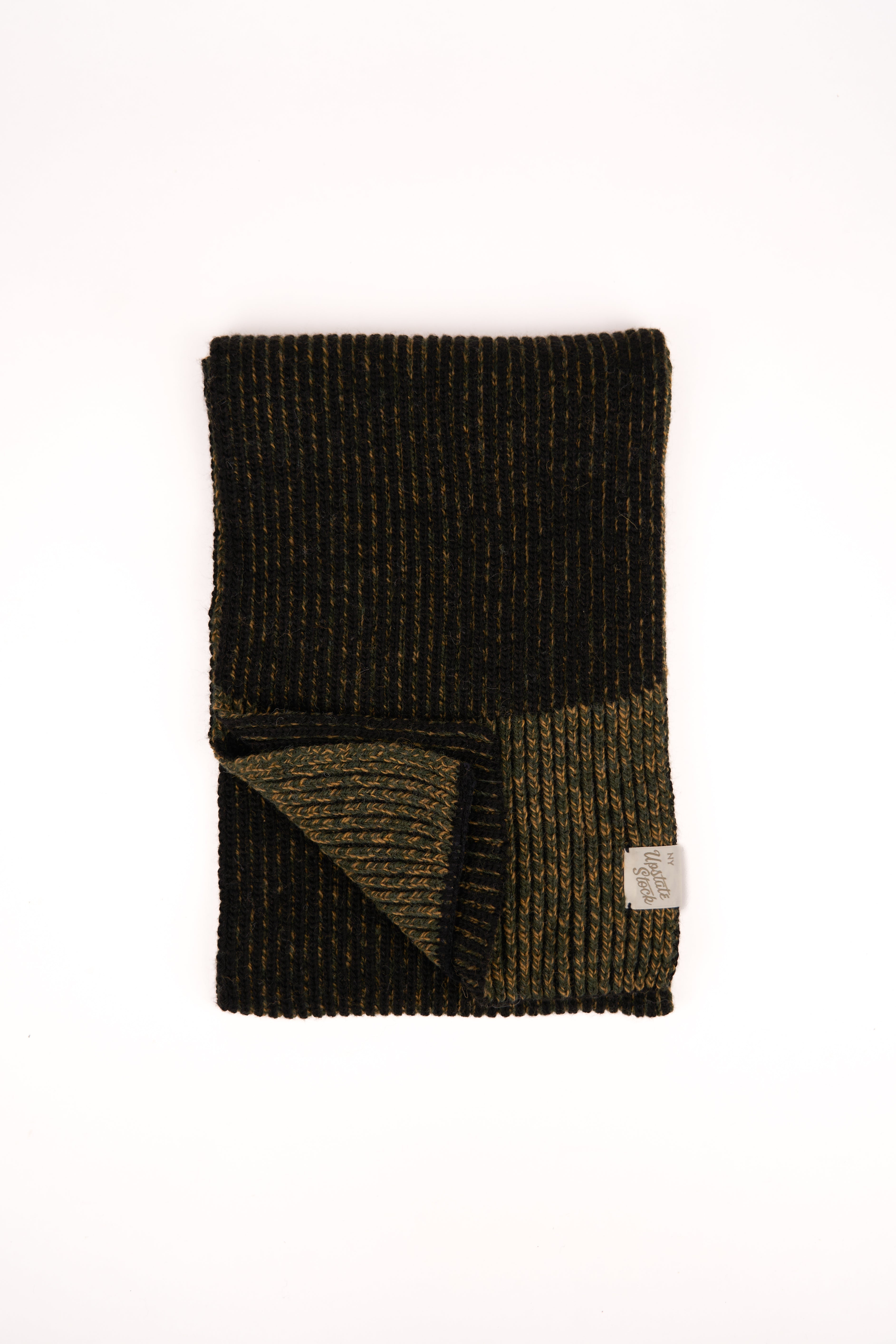 Jungle Melange Ragg Wool Scarf