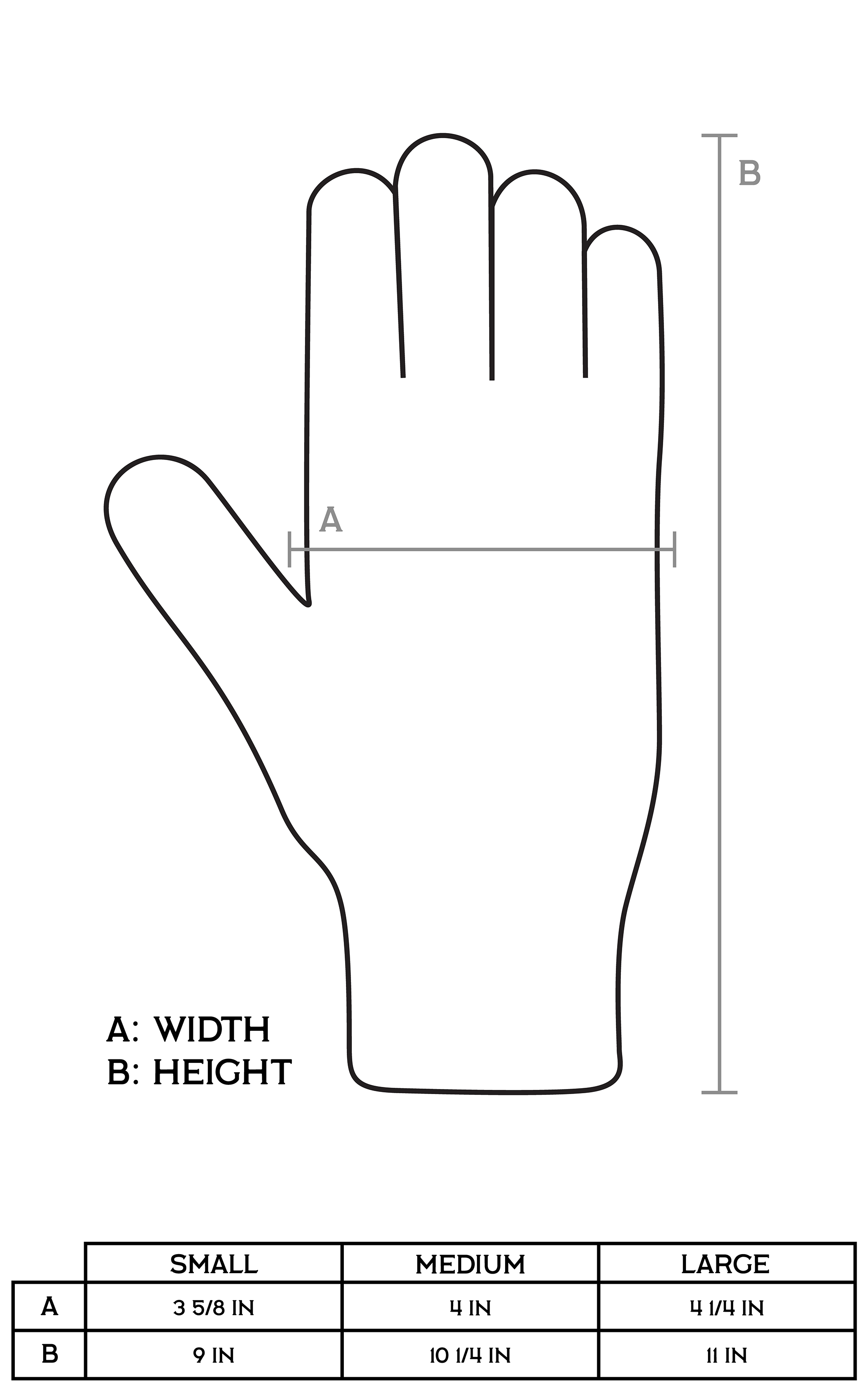 Rust Melange Ragg Wool Full Glove