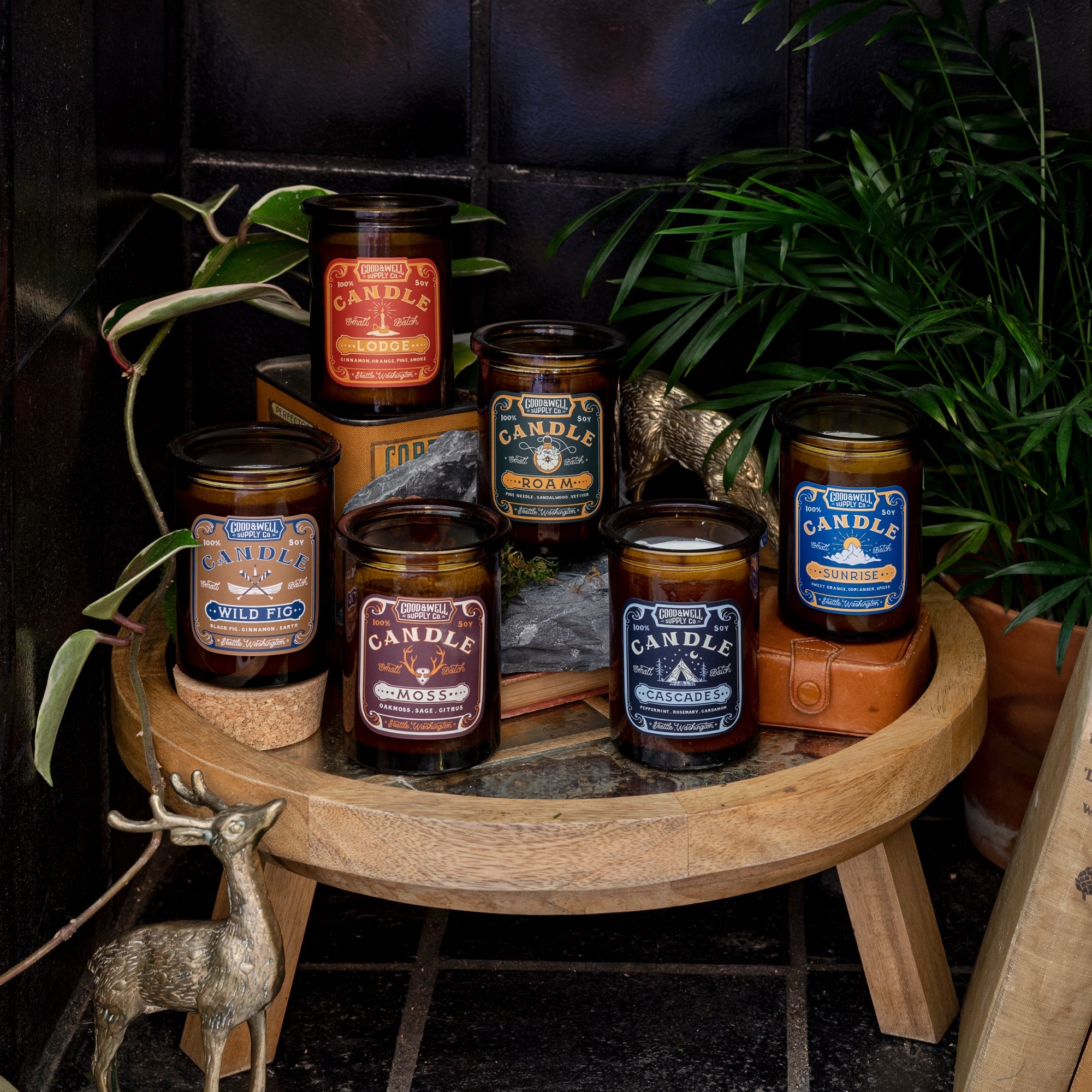 Woodsmoke Apothecary Candle