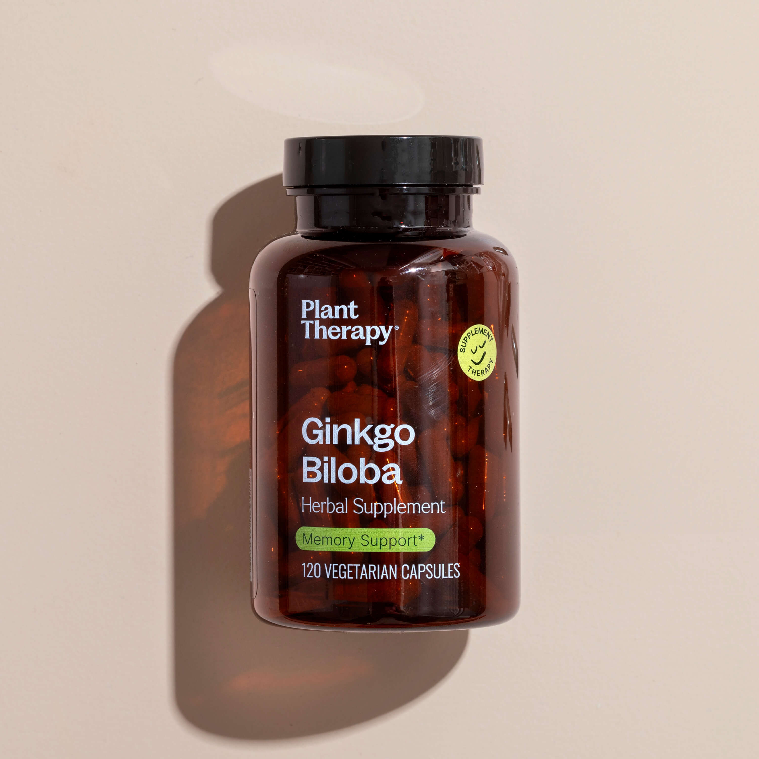 Suplemento a base de hierbas Ginkgo Biloba - 120 cápsulas