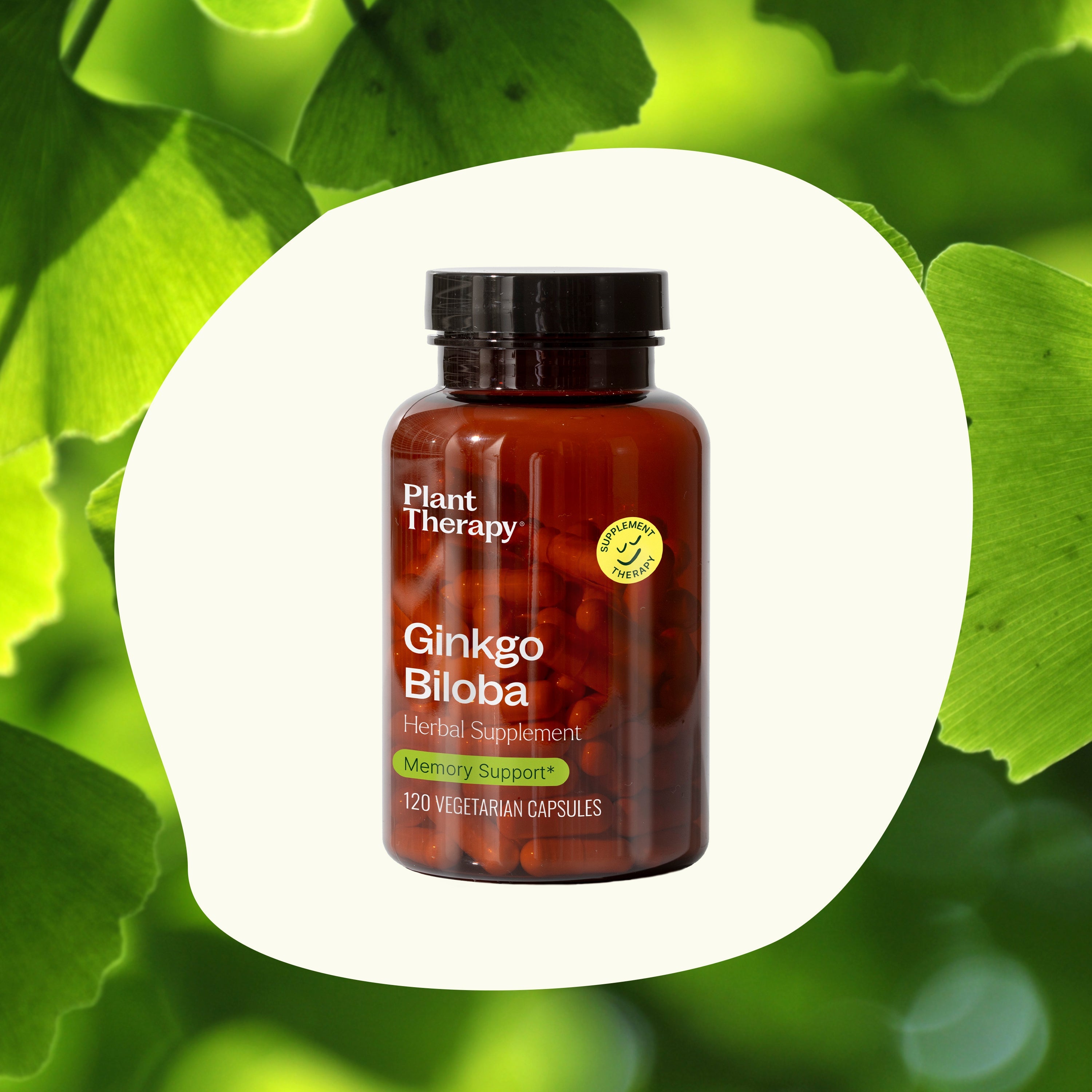 Suplemento a base de hierbas Ginkgo Biloba - 120 cápsulas