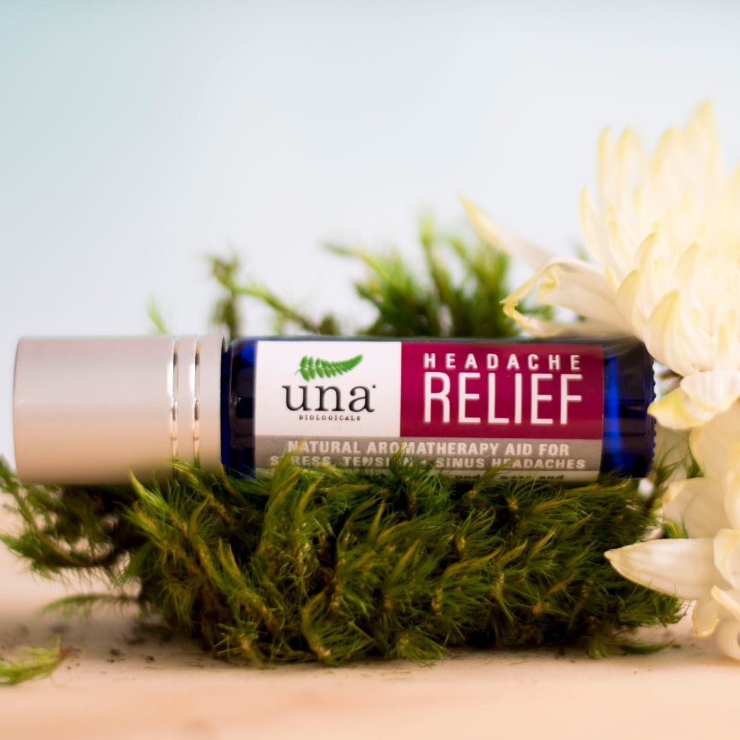 Headache Relief Roll-On | Essential Oil | Una Biologicals