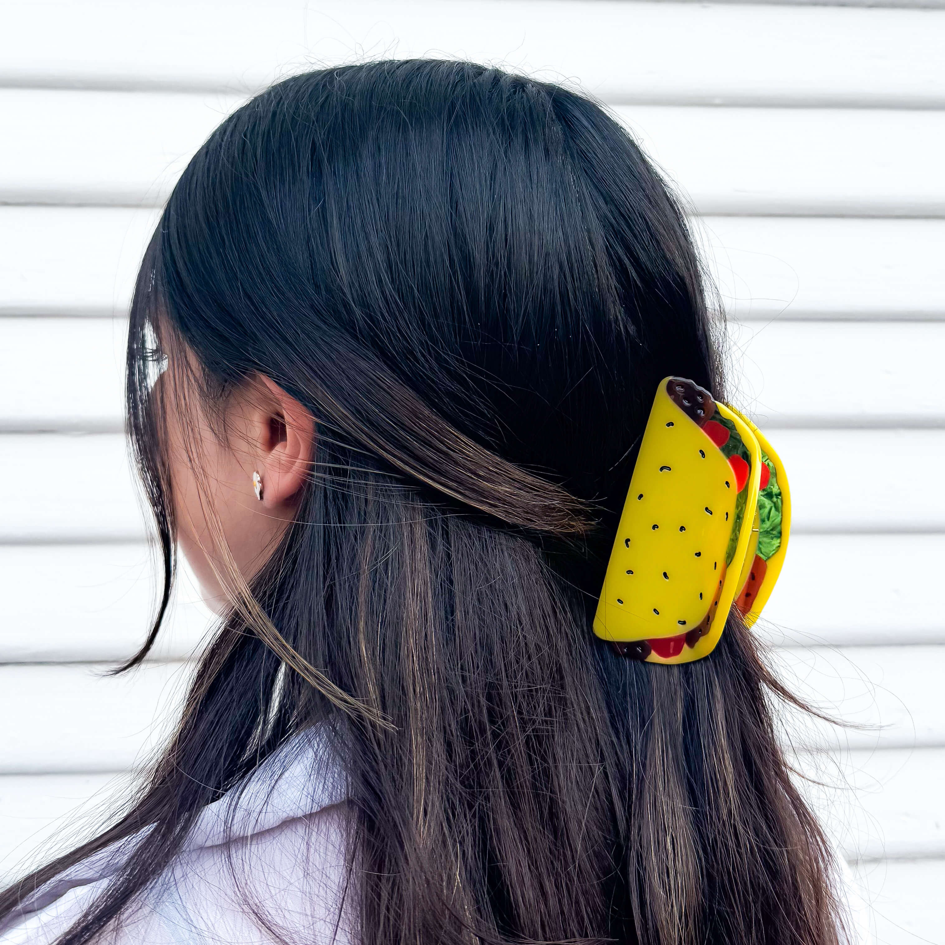 Large Taco Hair Claw Clip