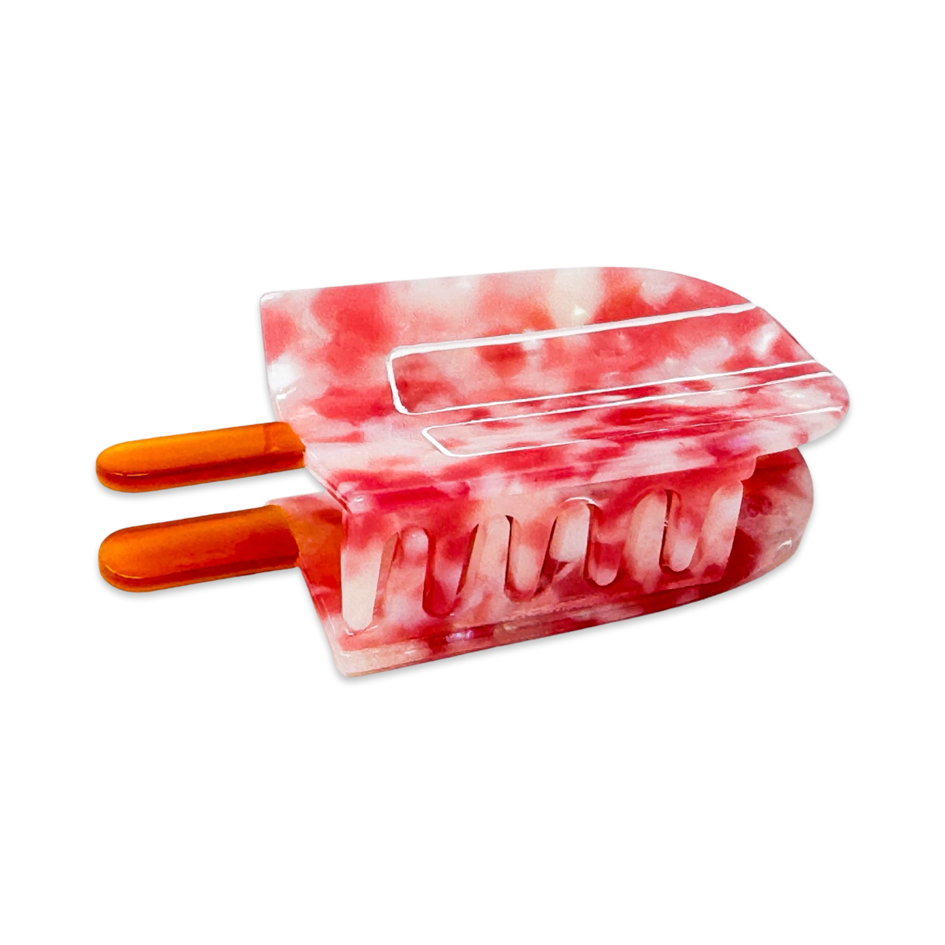 Large Strawberry Cream Paleta Hair Claw