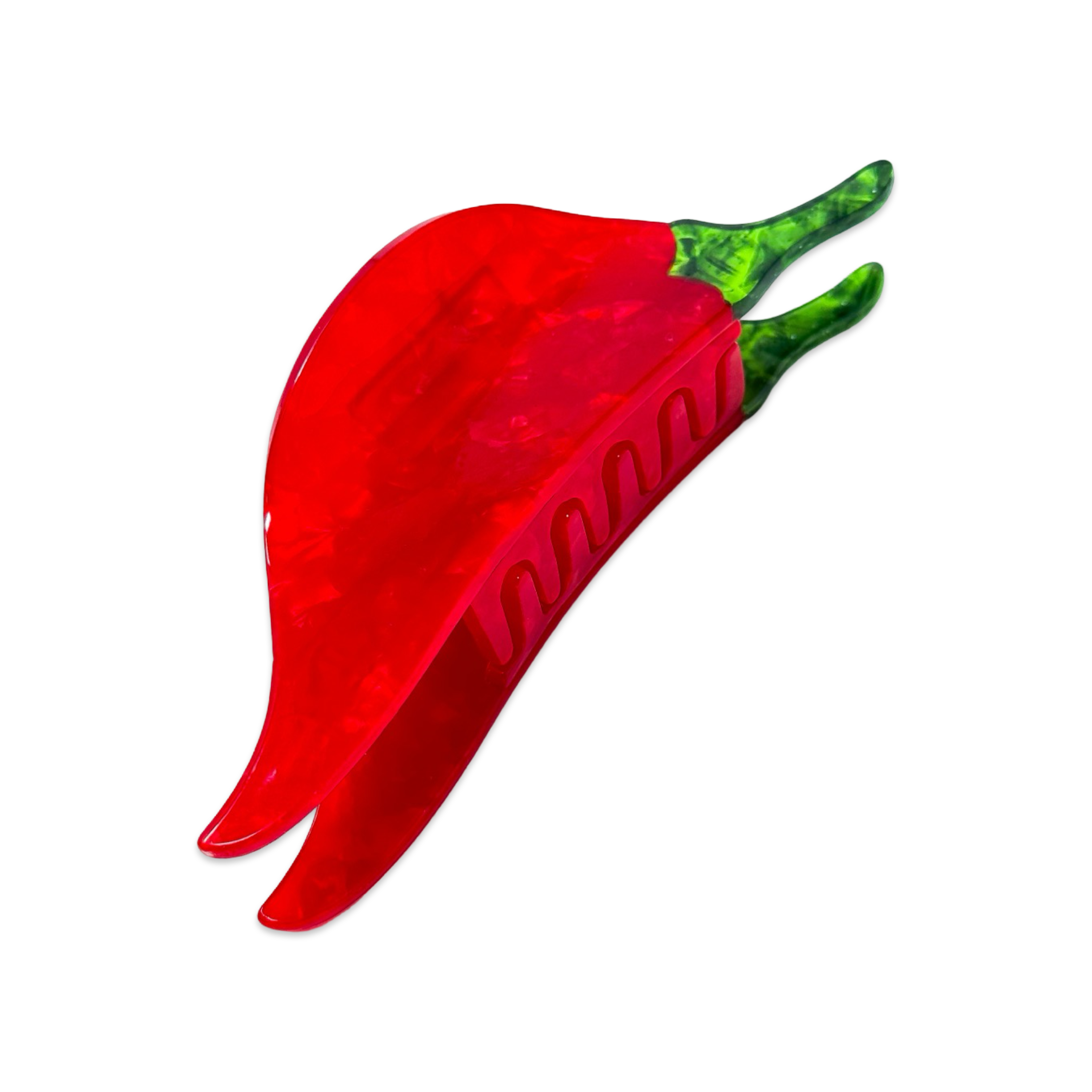 Midi Chili Pepper Hair Claw Clip