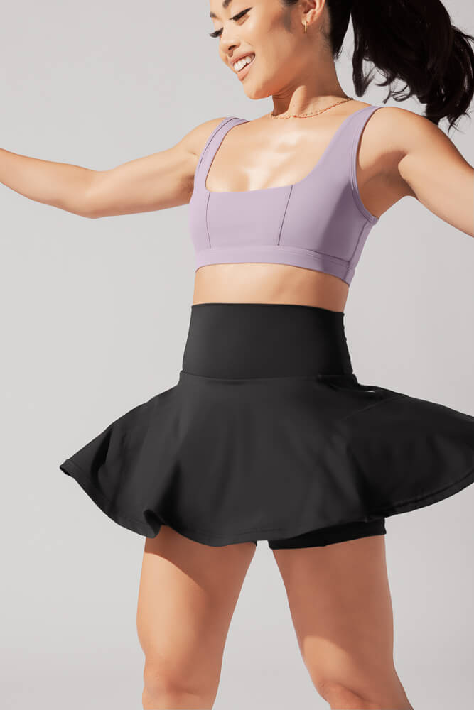 Twirl Skort - Schwarz