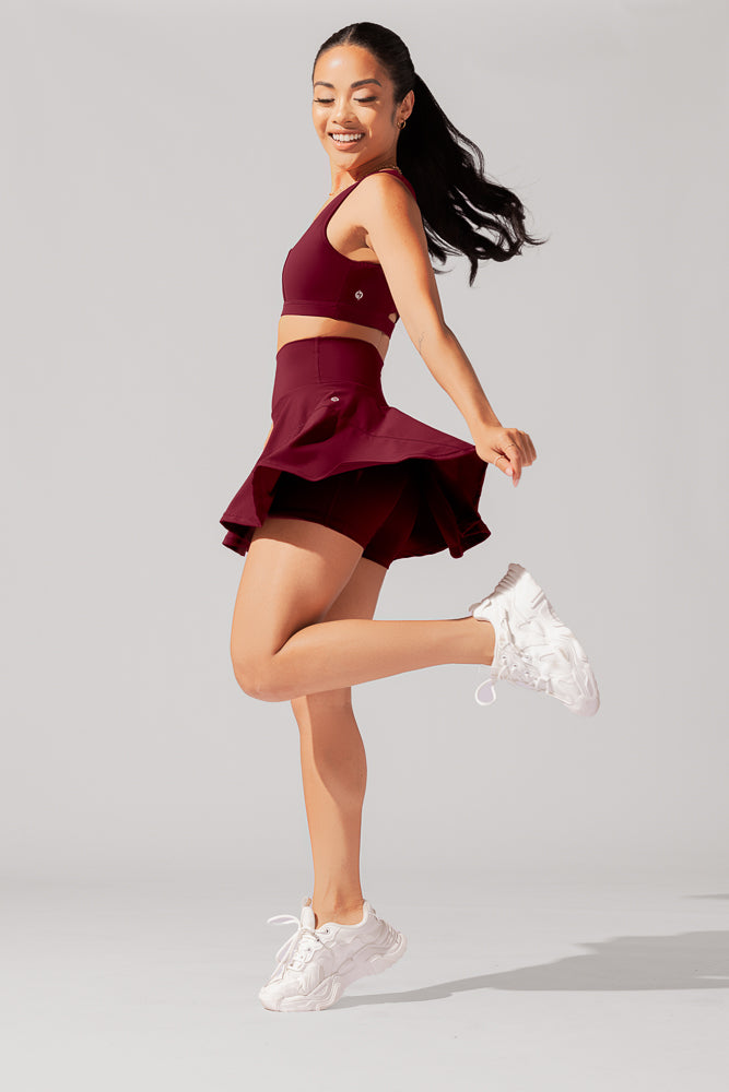 Twirl Skort - Purpur