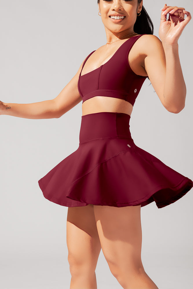 Twirl Skort - Purpur