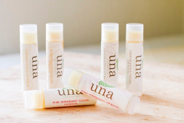 Chocolicious & Mint Organic Lip Balm | Face Care |Una Biologicals Skin Care