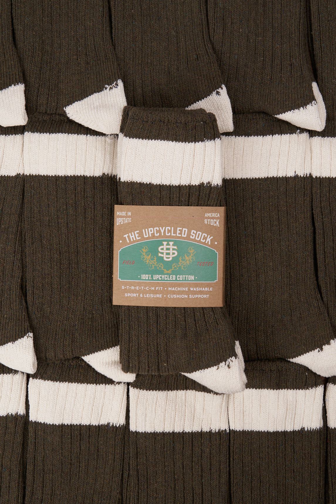 NEW The Upcycled Sock - Olive Drab