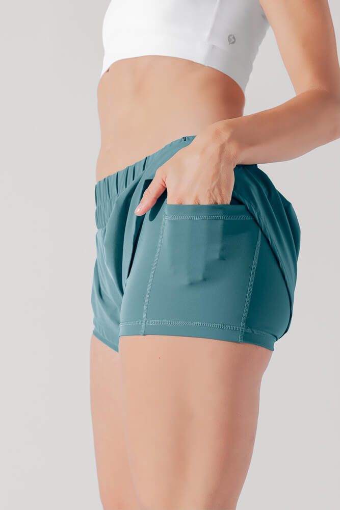 Low Rise Supershort™ - Arctic Teal