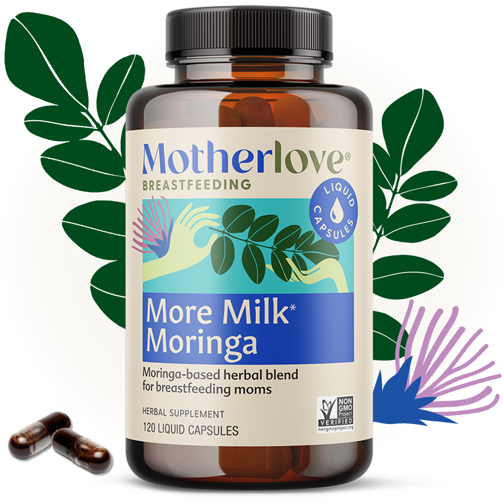 More Milk® Moringa - Liquid Capsules