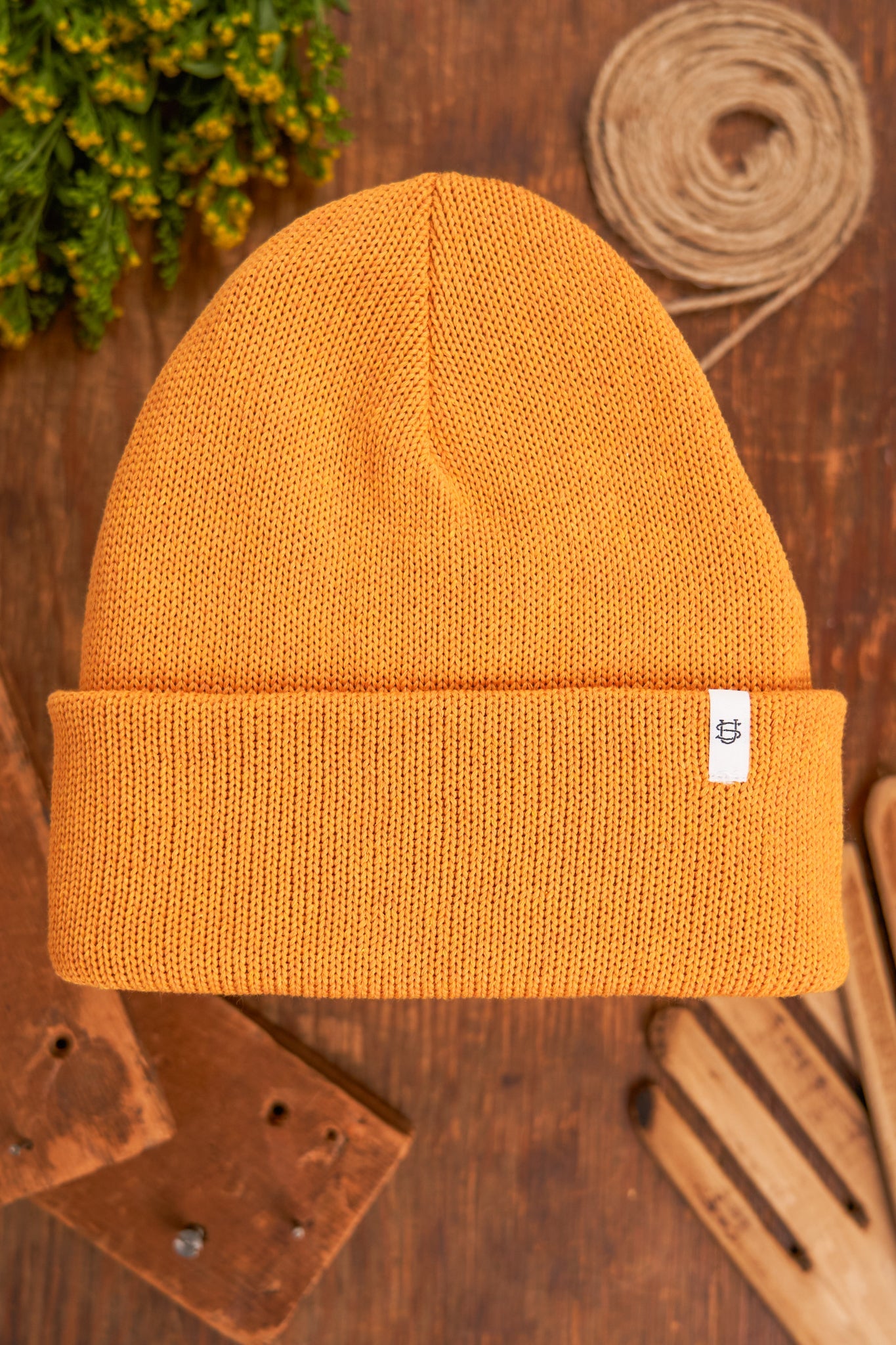 Calabaza Easy Fit Beanie aus recycelter Baumwolle – S/M und L/XL