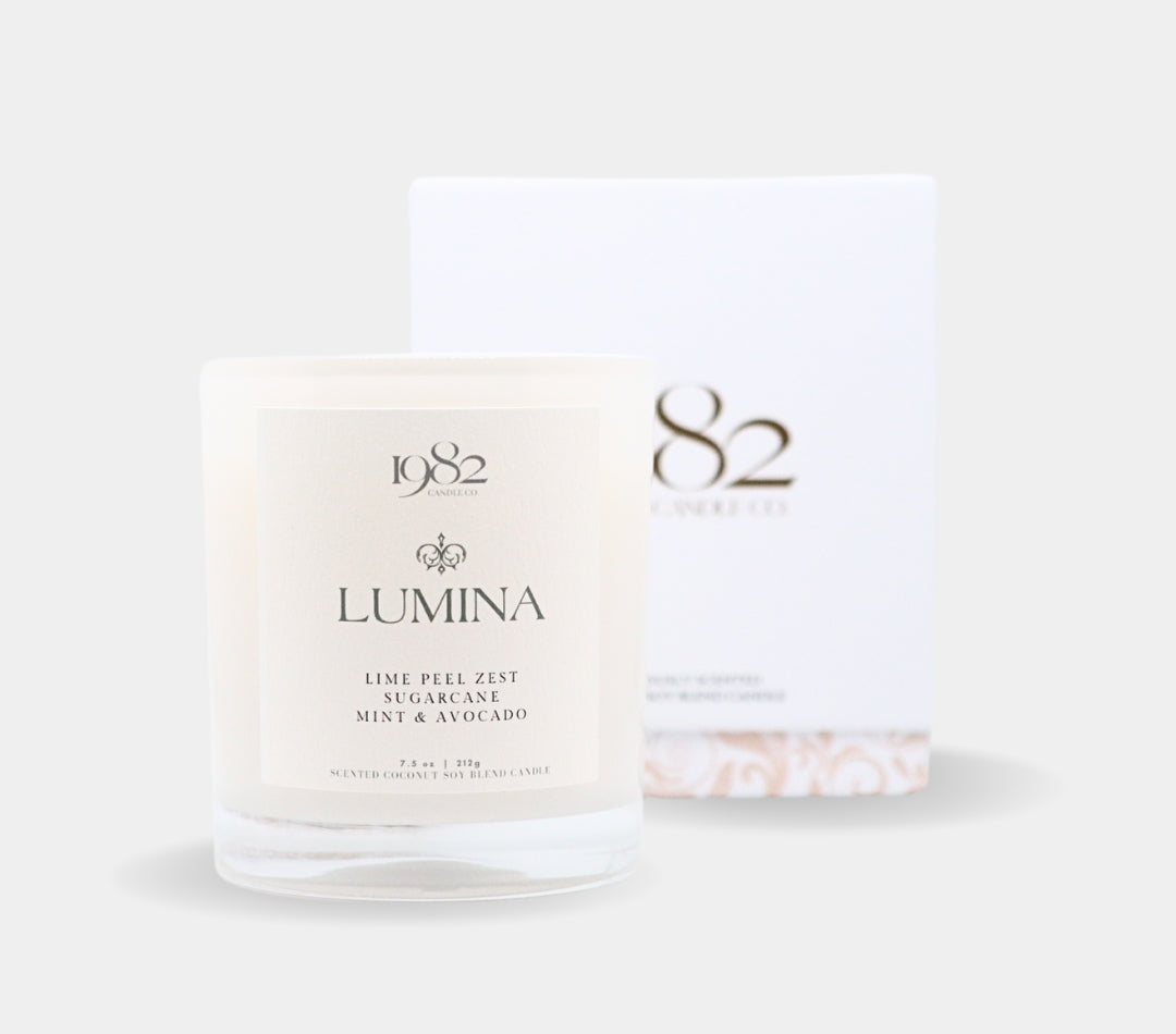 Lumina (7.5 oz) - Notes: Lime Peel Zest, Sugarcane, Avocado & Mint Leaves