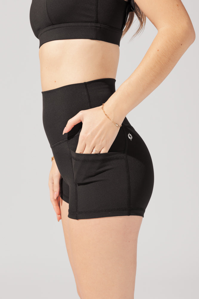 Pantalón corto moldeador Supersculpt™ - Negro