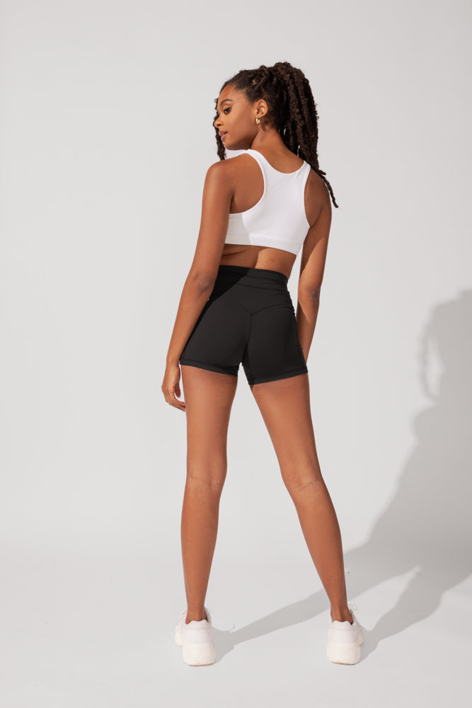 Cargo Booty Shorts - Schwarz