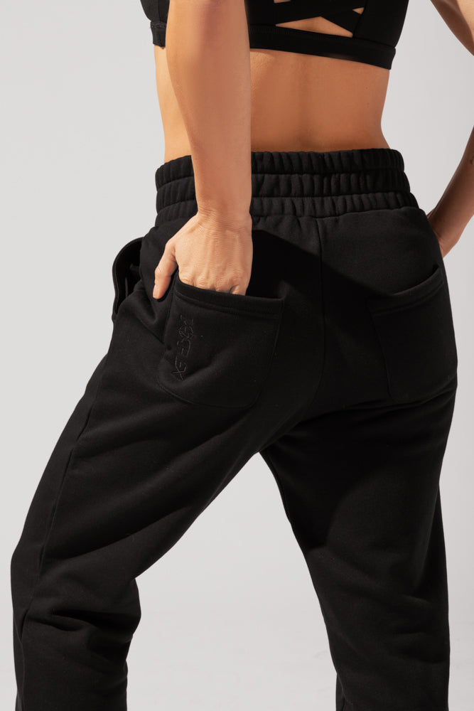 Pantalón deportivo Cloud Rollover - Negro 