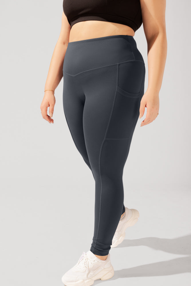 Leggings Supersculpt™ con bolsillos - Gris ahumado