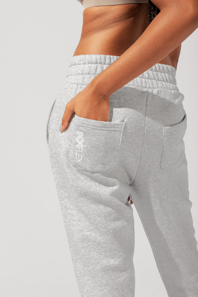 Cloud Rollover Jogginghose - Heather Grey 