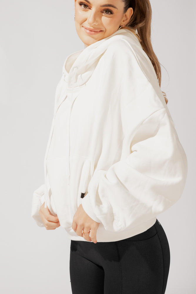 Pullover Cloud Hoodie - Weiß