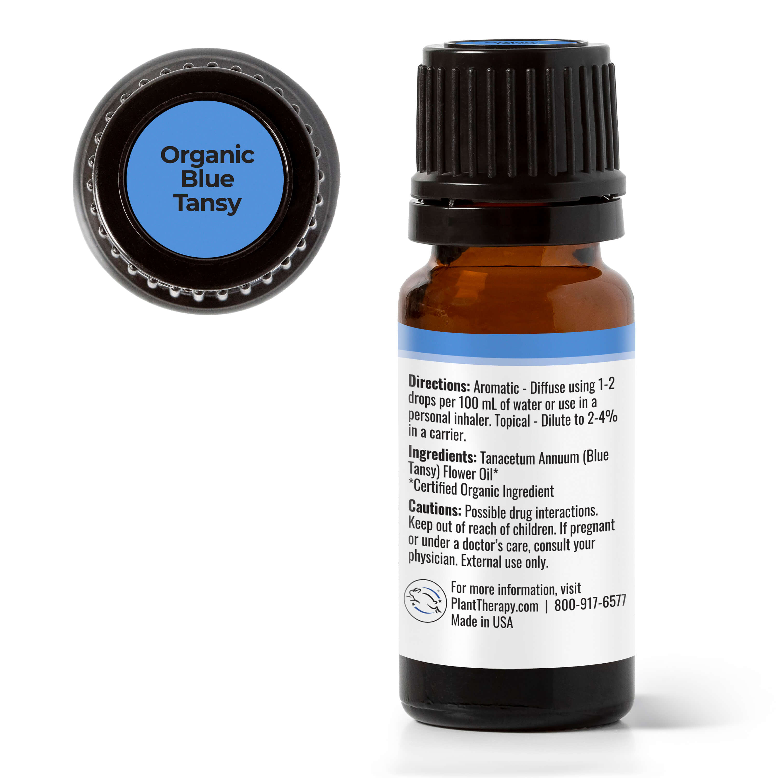 Aceite esencial de tanaceto azul orgánico