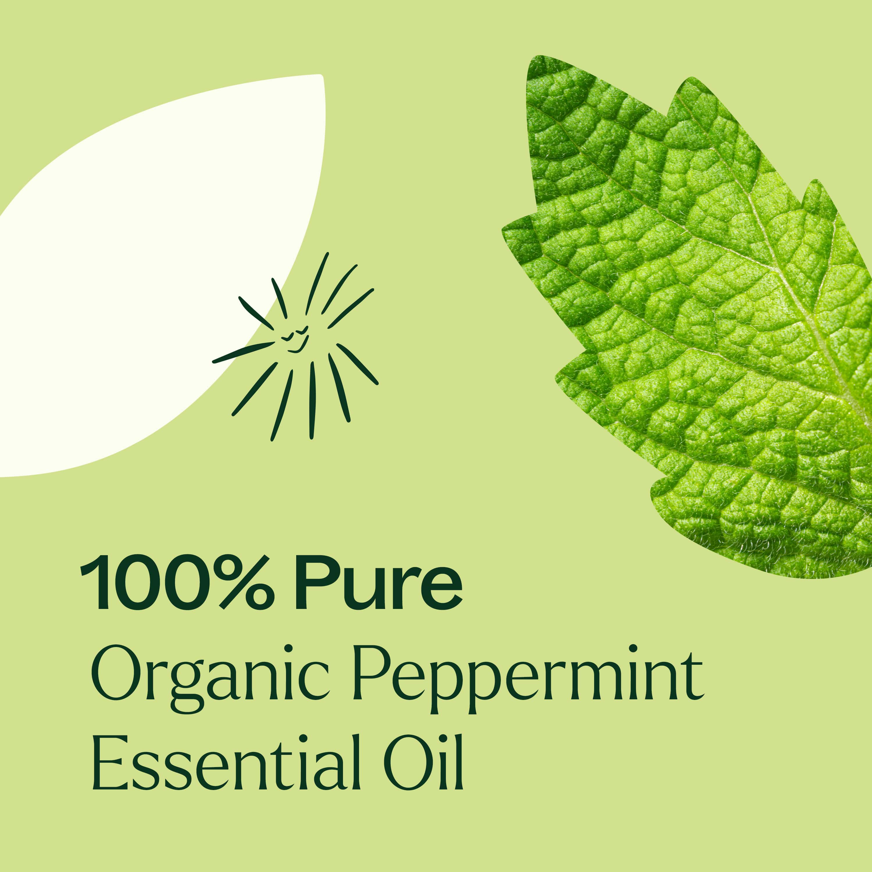 Organic Peppermint Essential Oil Pre-Diluted Roll-On