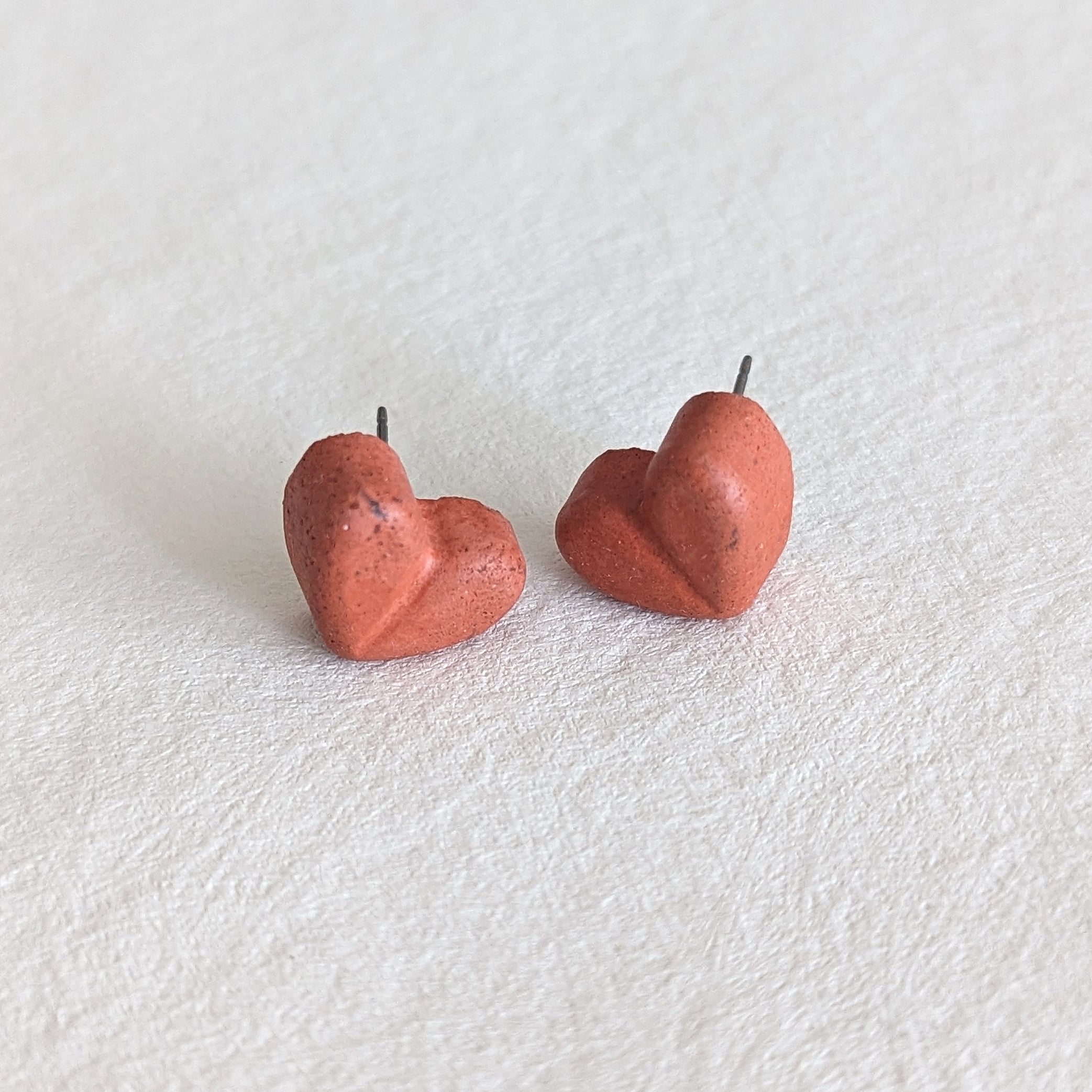 Chunky Heart Earrings