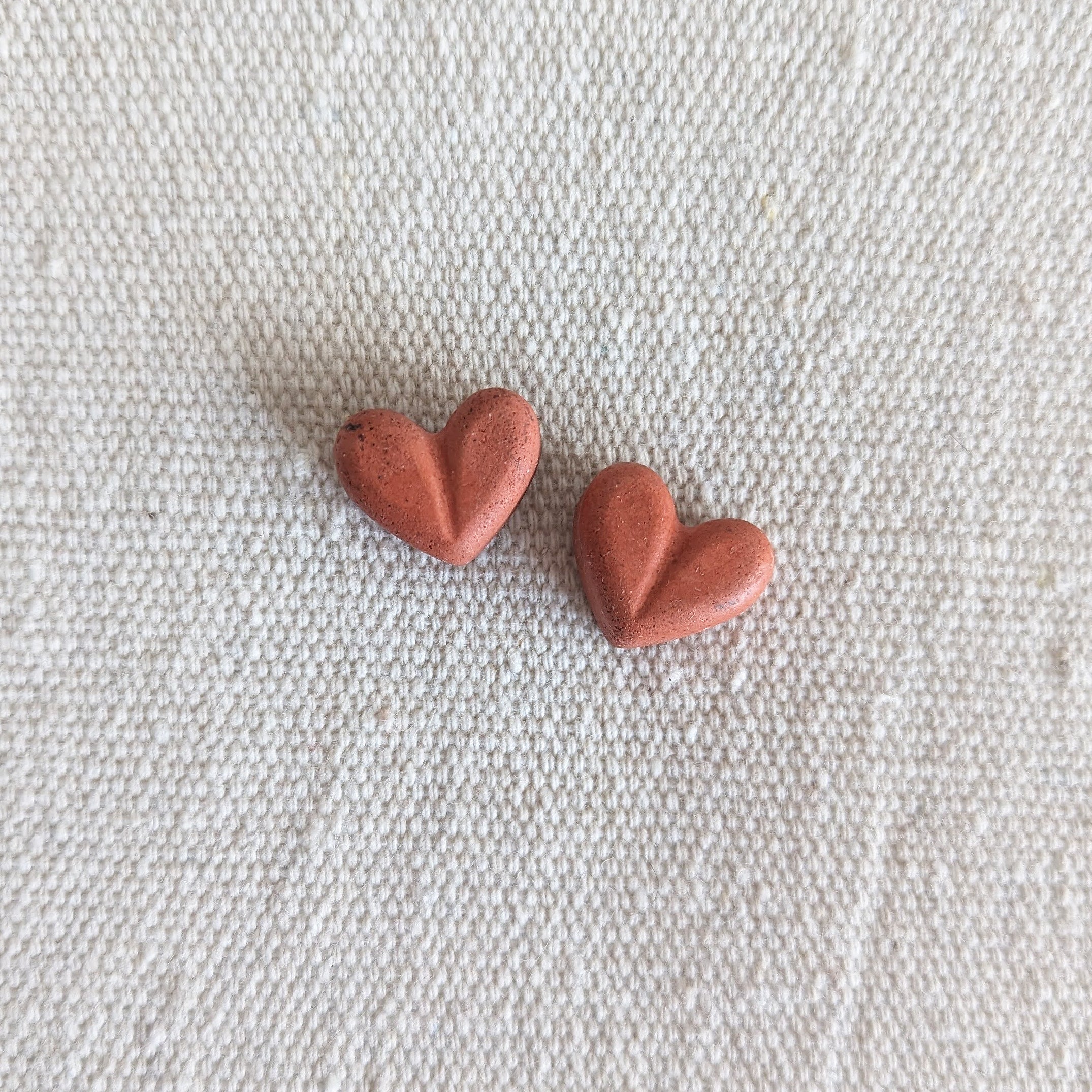 Chunky Heart Earrings