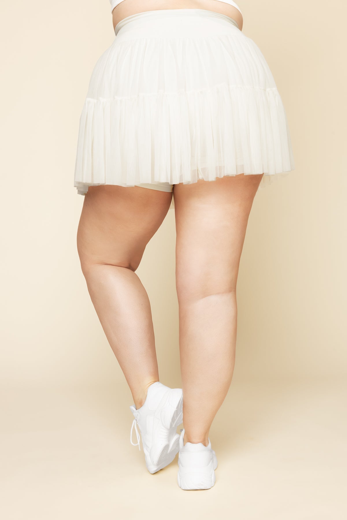 Pirouette Skort - Elfenbein 