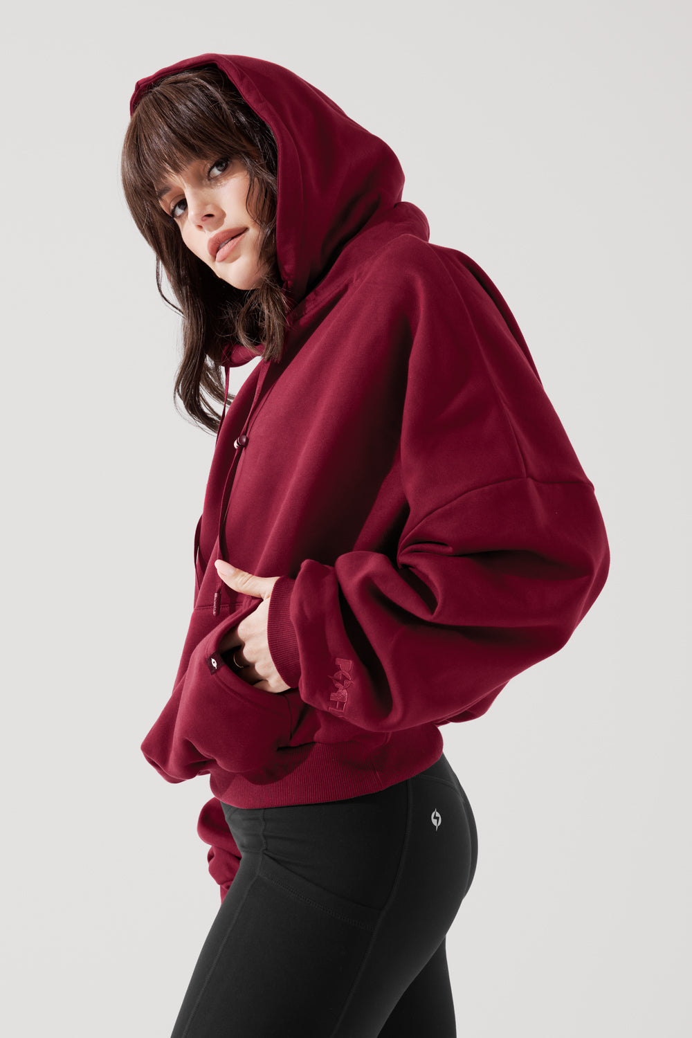 Pullover Cloud Hoodie - Purpur