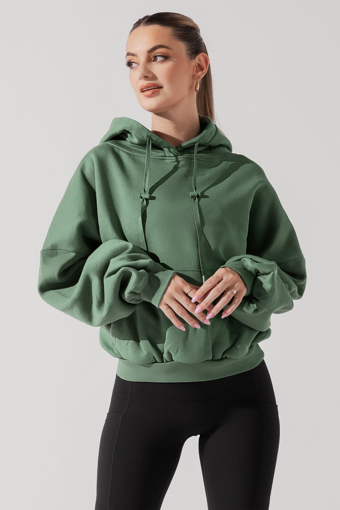 Sudadera con capucha y diseño de nubes - Juniper